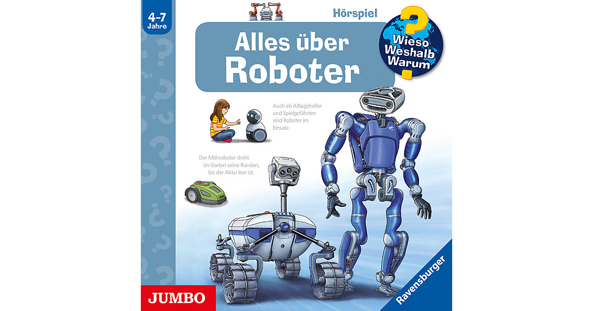 WiesoWeshalbWarum - Alles über Roboter, Audio-CD Hörbuch WiesoWeshalbWarum - Alles über Roboter, Audio-CD Hörbuch von Jumbo