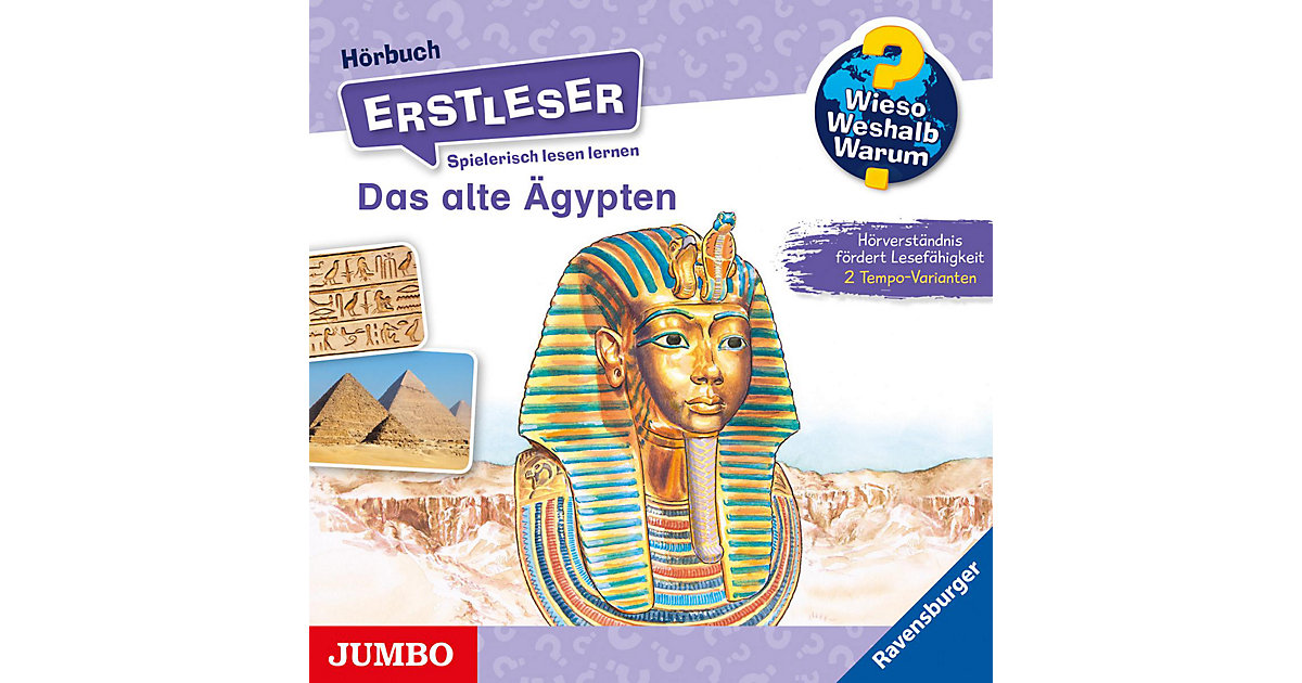 WiesoWeshalbWarum Erstleser - Das alte Ägypten Hörbuch WiesoWeshalbWarum Erstleser - Das alte Ägypten Hörbuch von Jumbo