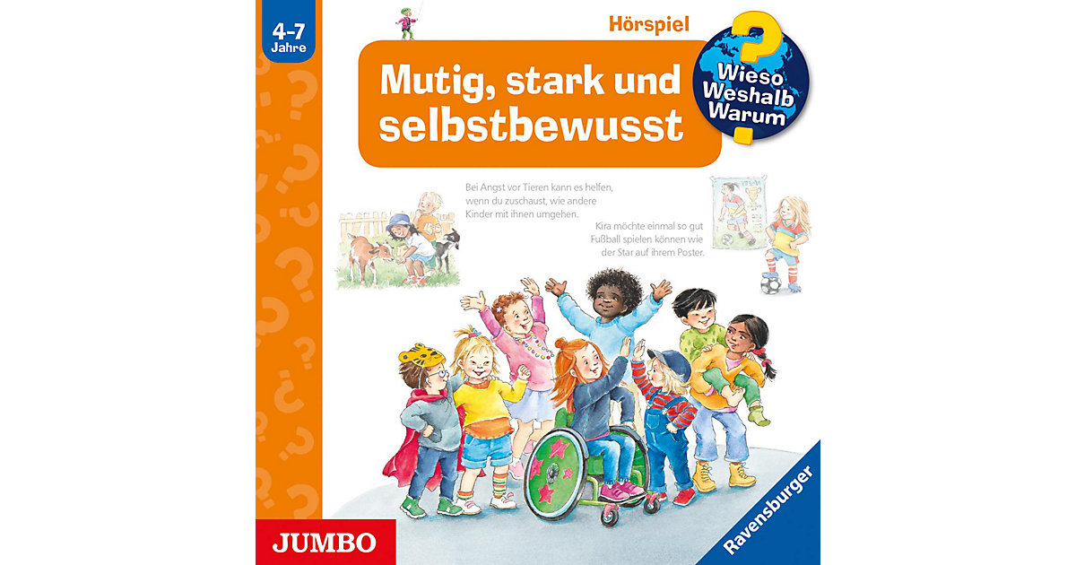 WiesoWeshalbWarum - Mutig, stark und selbstbewusst Hörbuch WiesoWeshalbWarum - Mutig, stark und selbstbewusst Hörbuch von Jumbo