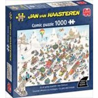 Jan van Haasteren - Es geht nur bergab - 1000 Teile von Jumbodiset Group