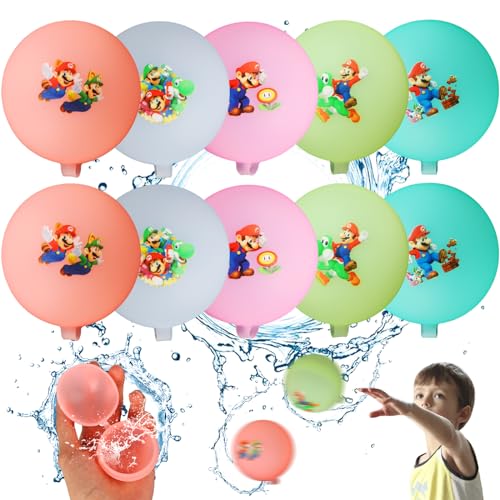 Wiederverwendbare Wasserballons (Mario) von JunMallko