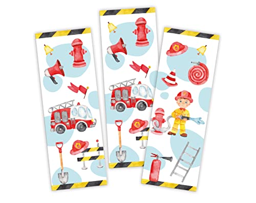 12 Lesezeichen Jungen Feuerwehr Feuerwehrauto Mitgebsel für Kindergeburtstag Gastgeschenke für Jungen 12 Lesezeichen Jungen Feuerwehr Feuerwehrauto Mitgebsel für Kindergeburtstag Gastgeschenke für Jungen von Junapack