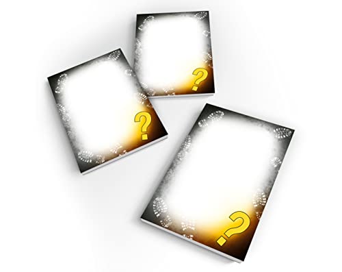 12 Mini-Notizblöcke Escape Room Mitgebsel für Kindergeburtstag Gastgeschenke für Jungen Mädchen/ A7-Format 12 Mini-Notizblöcke Escape Room Mitgebsel für Kindergeburtstag Gastgeschenke für Jungen Mädchen/ A7-Format von Junapack