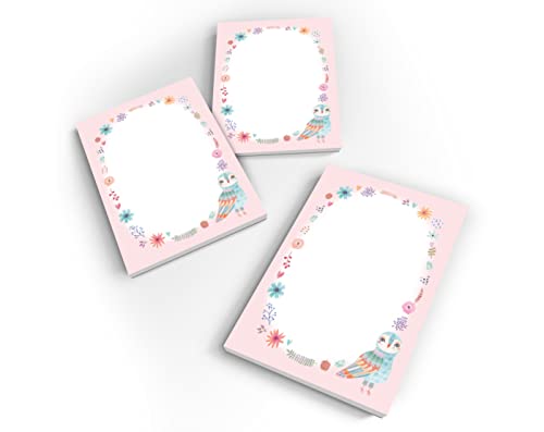 Junapack 12 Mini-Notizblöcke Eule Mitgebsel für Kindergeburtstag Gastgeschenke für Mädchen / A7-Format Junapack 12 Mini-Notizblöcke Eule Mitgebsel für Kindergeburtstag Gastgeschenke für Mädchen / A7-Format von Junapack