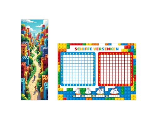 6 Lesezeichen + 6 Schiffe versenken Mitgebsel Kindergeburtstag Junge Mädchen Gastgeschenke Giveaways für Kinder Jungsgeburtstag Mädchengeburtstag 6 Lesezeichen + 6 Schiffe versenken Mitgebsel Kindergeburtstag Junge Mädchen Gastgeschenke Giveaways für Kinder Jungsgeburtstag Mädchengeburtstag von Junaversum