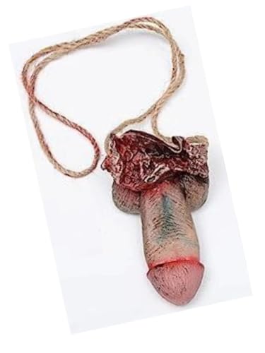 Junfamilee 1 x Halloween-Blut-Requisiten, gefälschte, gruselige, gebrochene Körperteile für Spukhaus, Halloween, Vampir, Zombie, Party-Dekorationen, Zubehör, Gag-Spielzeug und praktische Witze von Junfamilee