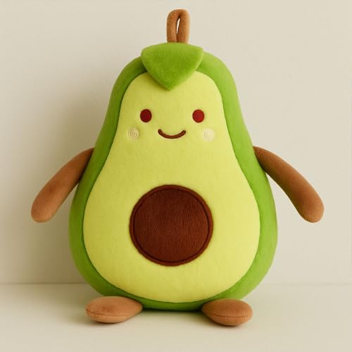 Jungengel Avocado Plüschtier 35 cm – Weiches Kuscheltier & Deko-Kissen für Kinder Jungengel Avocado Plüschtier 35 cm – Weiches Kuscheltier & Deko-Kissen für Kinder von Jungengel