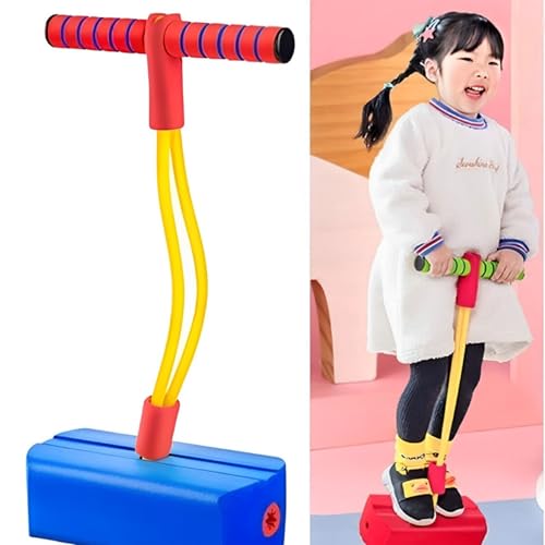 Jungengel Springspielzeug für Kleinkinder – Hüpfspielzeug zur Förderung von Gleichgewicht und Koordination – Indoor & Outdoor geeignet von Jungengel