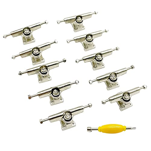 Junguluy 10 StüCke 29 Mm Fingerboard Trucks Finger Deck mit Muttern mit SchraubenschlüSsel Schraubendreher für Finger Skateboards Junguluy 10 StüCke 29 Mm Fingerboard Trucks Finger Deck mit Muttern mit SchraubenschlüSsel Schraubendreher für Finger Skateboards von Junguluy