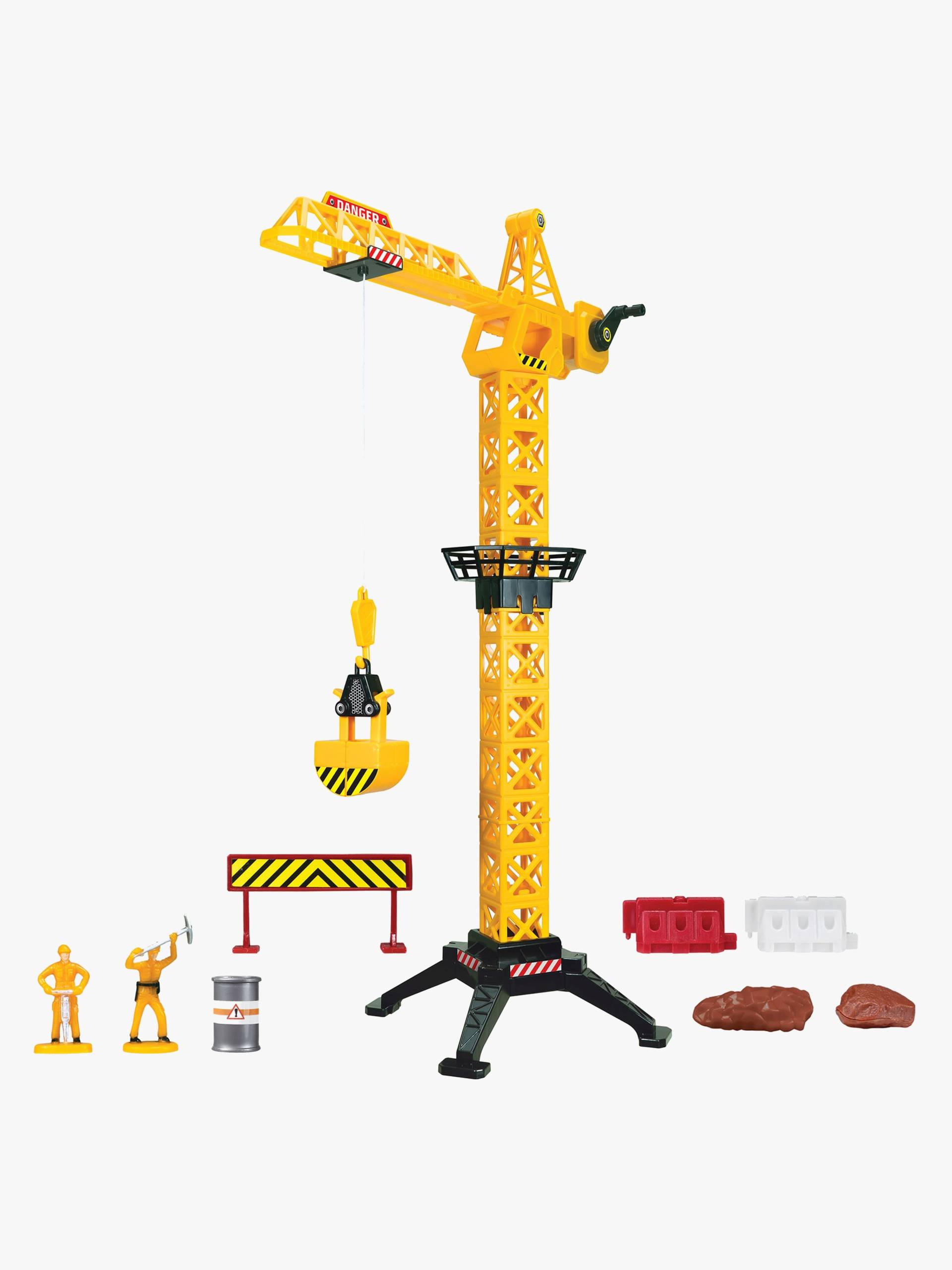 Junior Driver Tower Crane 57 cm Spielset mit 2 Fahrzeuge von Junior Driver