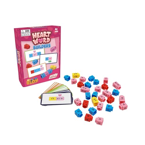 Junior Learning: Phonics Blox Heart Word Builders - Build Tricky Words with Letter Blocks, Phonetic Cues, Reading Foundation Development, Kids Age 4+ Junior Learning: Phonics Blox Heart Word Builders - Build Tricky Words with Letter Blocks, Phonetic Cues, Reading Foundation Development, Kids Age 4+ von Junior Learning