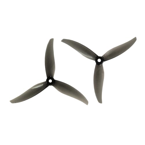Junterone 10 Paar Drohnenpropeller 5127.5 5,1 3 Blätter PC-Propeller für RC FPV Freestyle Drohnen Zubehörteil A von Junterone