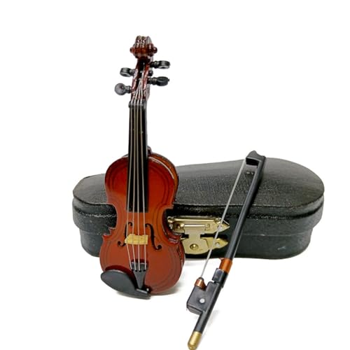 Junterone 9 cm Große Mini-Musikinstrumente, Geigenmodell-Ornamente, Wohnaccessoires, Bastelgeschenke zum Geburtstag Junterone 9 cm Große Mini-Musikinstrumente, Geigenmodell-Ornamente, Wohnaccessoires, Bastelgeschenke zum Geburtstag von Junterone