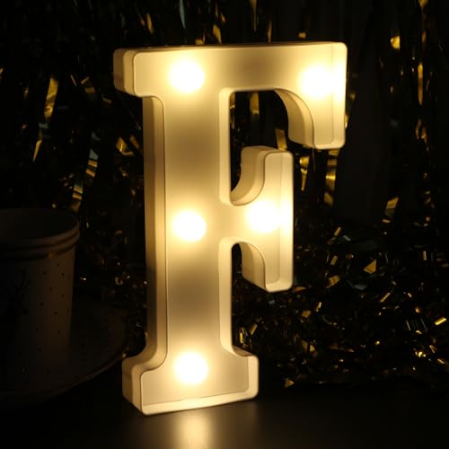 LED-Festzeltschild, beleuchtete Buchstaben, Alphabet-Buchstaben-Schild, batteriebetriebene LED-Buchstabenlichter für Nachtlicht, Hochzeit, Geburtstag, Party, Weihnachten oder Heimdekoration (Buchstabe LED-Festzeltschild, beleuchtete Buchstaben, Alphabet-Buchstaben-Schild, batteriebetriebene LED-Buchstabenlichter für Nachtlicht, Hochzeit, Geburtstag, Party, Weihnachten oder Heimdekoration (Buchstabe von JunyRuny