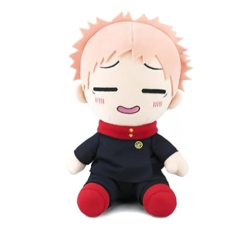 Anime Jujutsu Kaisen Plüschtiere, Cosplay Figur Itadori Yuji Gefüllte Puppen Anhänger, Kind Geburtstagsgeschenk 25Cm von JunziWing