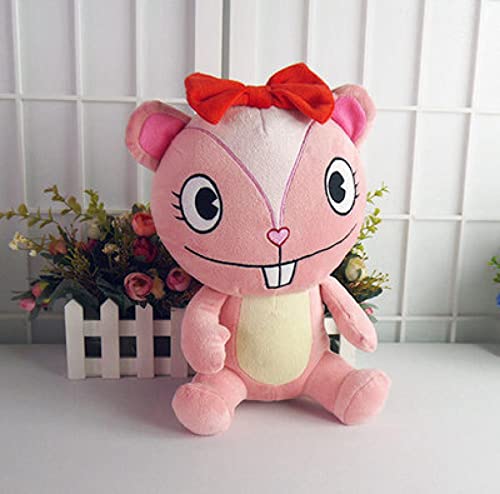 Cartoon Spiel Happy Tree Friends Plüschpuppen, Anime Lumpy Plüschtiere, Kawaii Weiche Kissen, Sofakissen, Erntedankgeschenk Für Jungen, Mädchen, 32 cm von JunziWing