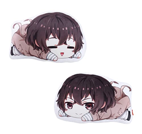 HORLAT JunziWing Bungo Stray Dogs Plüschtier Kissen, Anime Figur Stoffpuppen, Mädchen Geburtstagsgeschenke 45Cm Dazai Osamu HORLAT JunziWing Bungo Stray Dogs Plüschtier Kissen, Anime Figur Stoffpuppen, Mädchen Geburtstagsgeschenke 45Cm Dazai Osamu von JunziWing