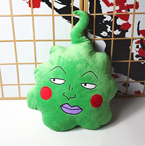 JunziWing Mob Psycho 100 Plüschtier, Anime Grübchen Figur Weiches Kissen, Kawaii Cosplay Stoffpuppe, Kind Geburtstag 50Cm von JunziWing