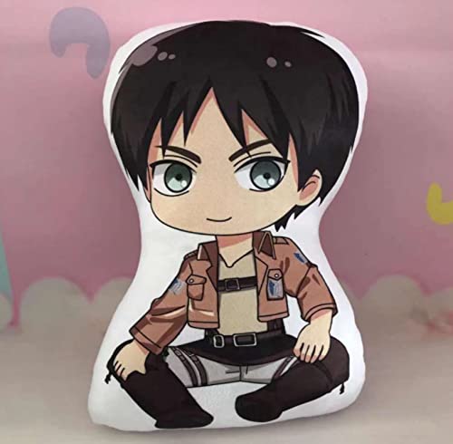 JunziWing Zwei Dimensionen Attack On Titan Plüschpuppe, Anime Sofakissen Stofftiere, Kind Mädchen Geburtstagsgeschenk 40Cm Eren Jaeger JunziWing Zwei Dimensionen Attack On Titan Plüschpuppe, Anime Sofakissen Stofftiere, Kind Mädchen Geburtstagsgeschenk 40Cm Eren Jaeger von JunziWing