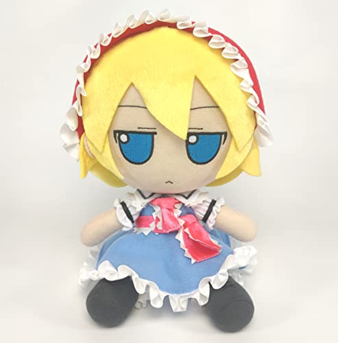 Touhou Project Plüsch Kirisame Maris Puppe, Cartoon Fumo Stofftiere Plushie, für Fans Kindergeburtstag Halloween Weihnachten (20 cm) Alice von JunziWing