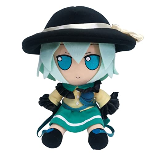 Touhou Project Plüsch Kirisame Maris Puppe Cartoon Fumo Stofftiere Plushie für Fans Kindergeburtstag Halloween Weihnachten (20 cm/7,8 Zoll) Komeiji Koishi von JunziWing