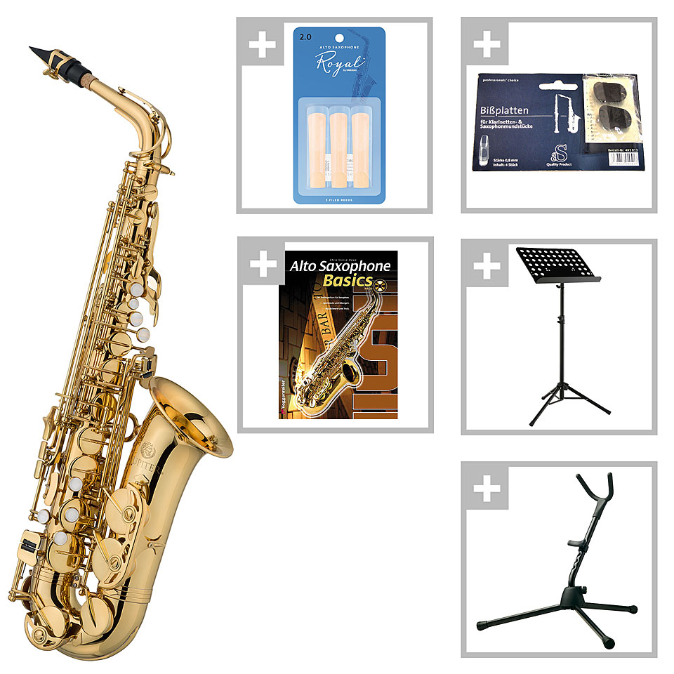 Jupiter JAS500Q Starter Set Altsaxophon Jupiter JAS500Q Starter Set Altsaxophon von Jupiter
