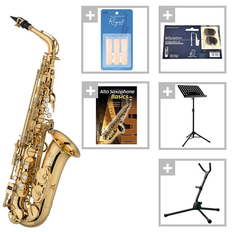 Jupiter JAS500Q Starter Set Altsaxophon von Jupiter