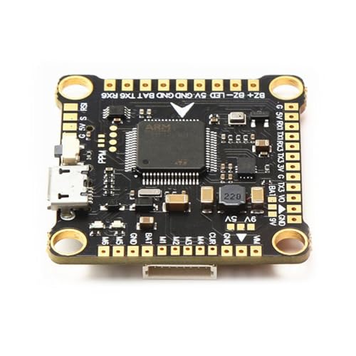 Juqoyue F4 V3S Plus Flugsteuerung mit Integriertem Barometer und OSD Unterstützt/INAV für RC FPV-Drohnen und Flugzeuge von Juqoyue