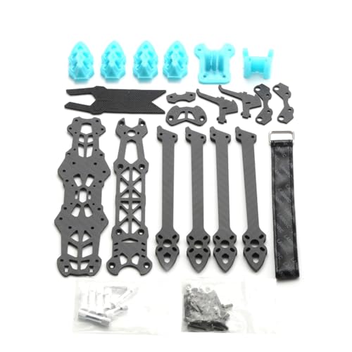 Juqoyue Mark4 7-Quadcopter-Rahmenkit 295 mm mit 5 mm für 7" FPV Freestyle- & RC-Renn-Drohne mit Bauplan von Juqoyue