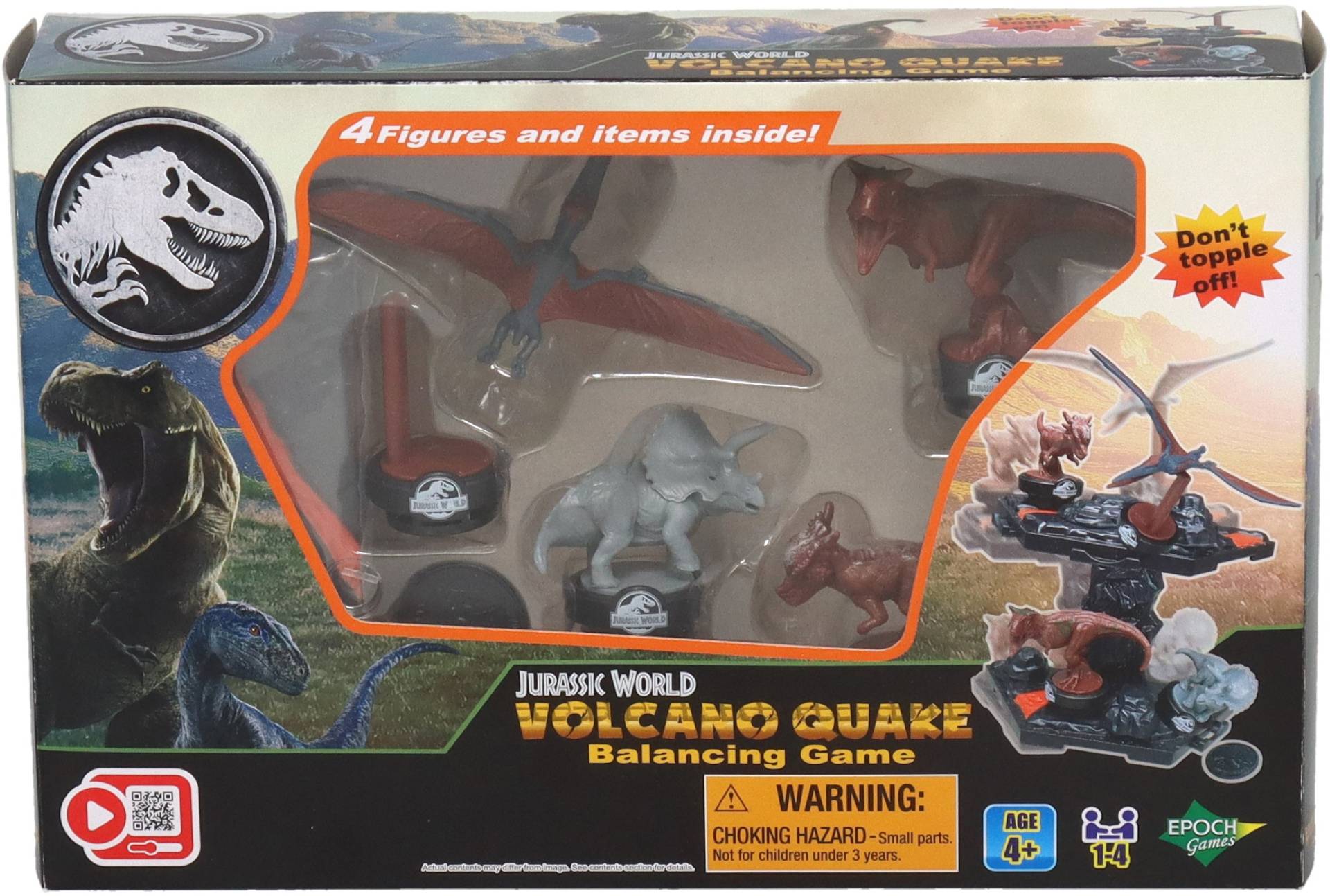 EPOCH Games Jurassic World Volcano Quake - Balancing Game Spiel EPOCH Games Jurassic World Volcano Quake - Balancing Game Spiel von Jurassic World