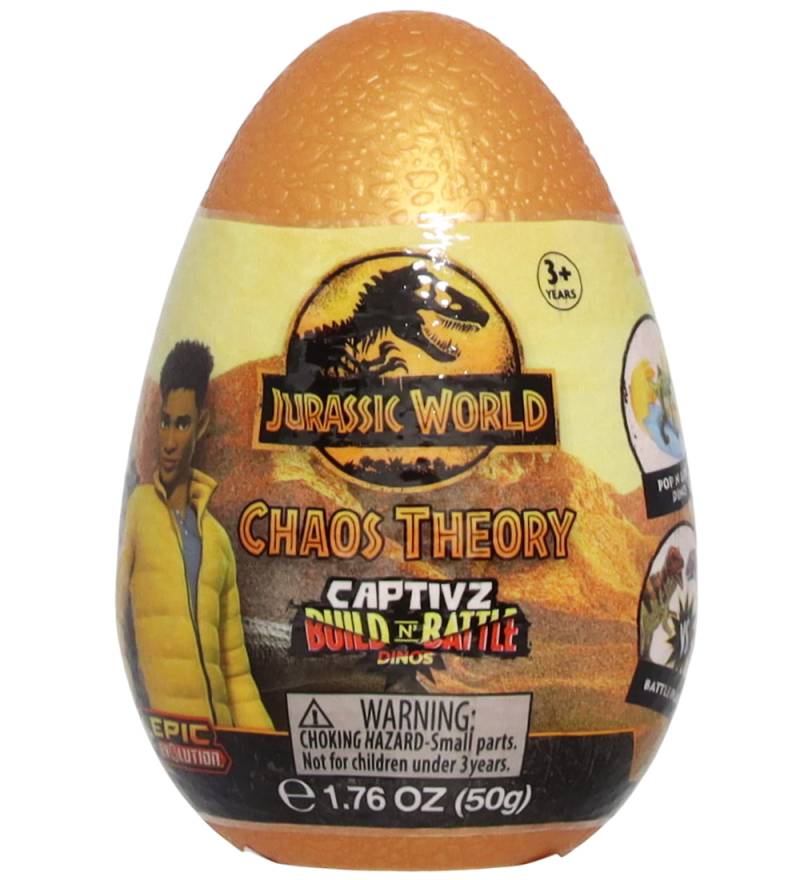 Jurassic World Dinosaur - Schleimei-Chaostheorie - Gemischt - Jurassic World - One Size - Dinosaurier Jurassic World Dinosaur - Schleimei-Chaostheorie - Gemischt - Jurassic World - One Size - Dinosaurier von Jurassic World