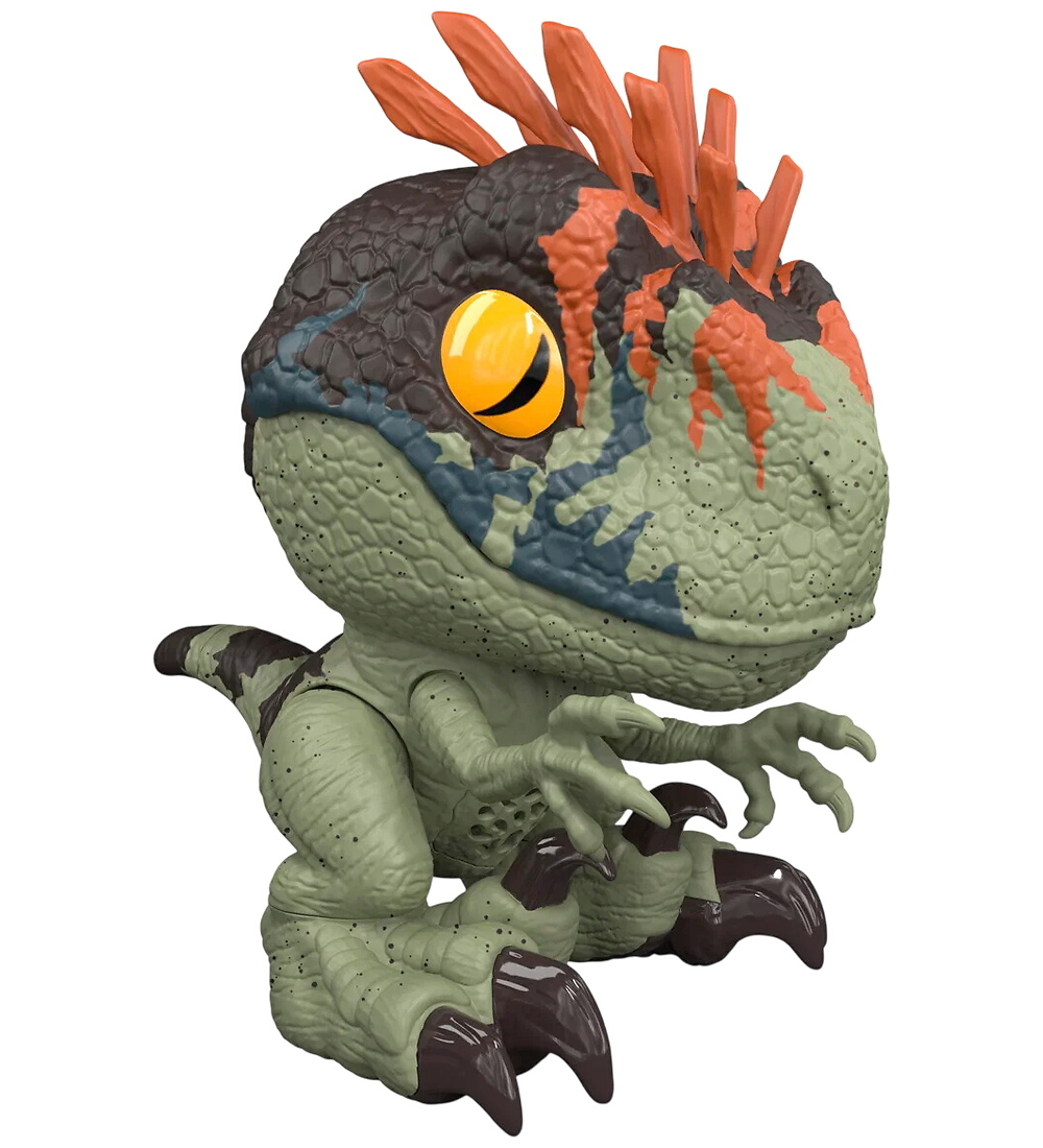 Jurassic World Dinosaur m. Sound - 17 cm - Fierce Feeder - Veloc - Jurassic World - One Size - Dinosaurier Jurassic World Dinosaur m. Sound - 17 cm - Fierce Feeder - Veloc - Jurassic World - One Size - Dinosaurier von Jurassic World