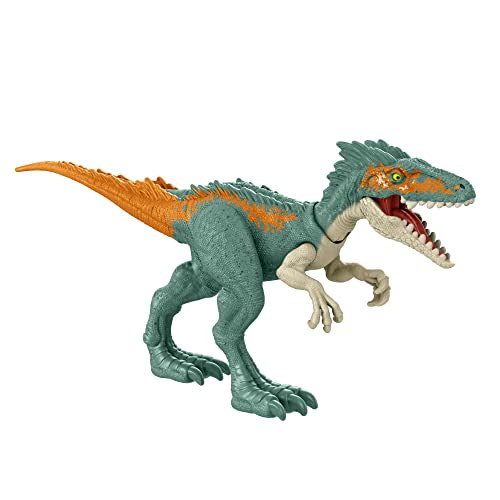Jurassic World Dominion Dinosaurier "Moros Intrepidus" - Dinosaurier für Kinder 18 cm Neuheit Pack Bestial - Dinosaurier Spielzeug HDX22 - mehrfarbig von Jurassic World