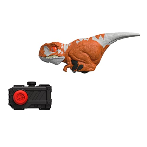 Jurassic World Dominion Uncaged Click Tracker Atrociraptor Figure, Interactive Motion & Sound, Clicker Control, Red Stylized Dinosaur Toy, Kids Gift Ages 4 Years & Up Jurassic World Dominion Uncaged Click Tracker Atrociraptor Figure, Interactive Motion & Sound, Clicker Control, Red Stylized Dinosaur Toy, Kids Gift Ages 4 Years & Up von Jurassic World