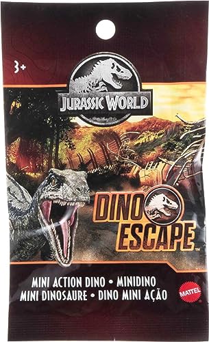 Jurassic World FML69 - Mini-Aktionsfigur Dinosaurier, Dinosaurier Spielzeug ab 3 Jahren von Mattel