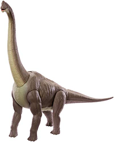​Jurassic World GNC31 - Brachiosaurus-Figur ca. 71 cm hoch und 86 cm lang, authentische Form, Beweglichkeit, Farbe und Struktur, Dinosaurier Spielzeug für Kinder ab 4 Jahren von Jurassic World