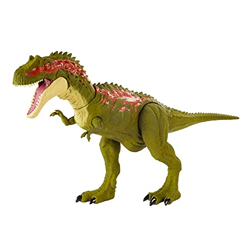 Jurassic World GVG67 - Gewaltige Beißer Albertosaurus, größere Dinosaurier-Actionfigur mit beweglichen Gelenken und realistischen Details, Dinosaurier Spielzeug für Kinder ab 4 Jahren von Jurassic World