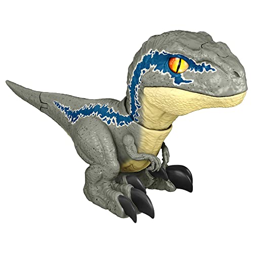 Jurassic World GWY55 - „Dominion: Ein neues Zeitalter“ Rowdy Roars Beta Mirror Dino, interaktives elektronisches Dinosaurier Spielzeug mit Kaubewegung & Geräuschen auf Berührung, ab 4 Jahren von Jurassic World
