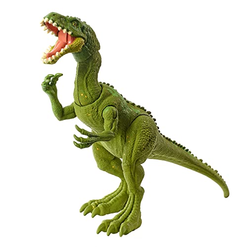 Jurassic World HBY68 - Dino-Angriff Masiakasaurus Dinosaurier-Actionfigur mit beweglichen Gelenken, Dinosaurier Spielzeug ab 4 Jahren von Jurassic World
