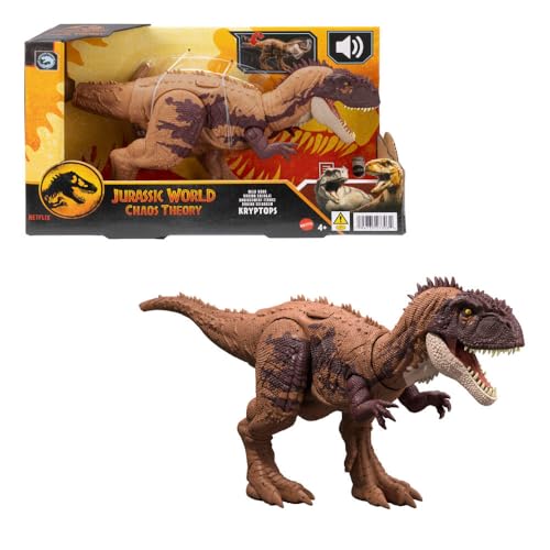 Mattel - Dinosaurier Figur Jurassic World Wild brüllt und schlägt Verschiedene Modelle (HLP14) von Mattel