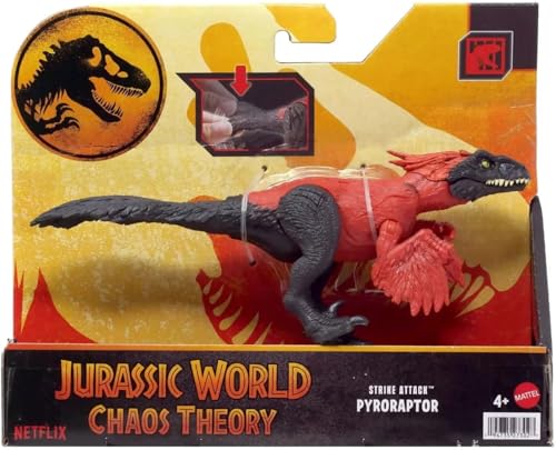 Jurassic World Pyroraptor Attack Bite Toy Dinosaurier für Kinder ab 4 Jahren von Jurassic World
