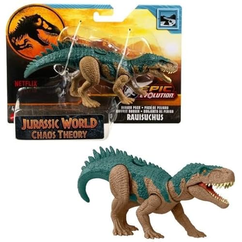 Jurassic World Rauisuchus Spielzeug-Dinosaurier, für Kinder ab 4 Jahren von Jurassic World