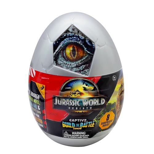 Jurassic World Rebirth CAPTIVZ Surprise Egg Exklusive SUPER Sized POP N Lock Dinos Jungen UND MÄDCHEN Jurassic World Rebirth CAPTIVZ Surprise Egg Exklusive SUPER Sized POP N Lock Dinos Jungen UND MÄDCHEN von Jurassic World