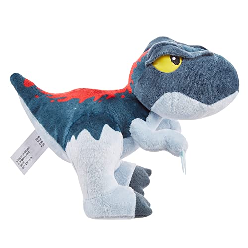 Mattel Jurassic World Dominion 17,8 cm weiches Dinosaurier-Plüschtier mit Dinosaurier-Geräuschen, lustige Stoffe, Sammlerstück-Geschenk für Kinder und Fans ab 3 Jahren Mattel Jurassic World Dominion 17,8 cm weiches Dinosaurier-Plüschtier mit Dinosaurier-Geräuschen, lustige Stoffe, Sammlerstück-Geschenk für Kinder und Fans ab 3 Jahren von Jurassic World