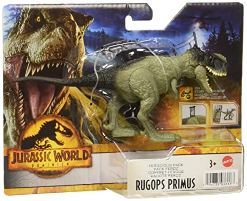 Mattel Jurassic World - Ferocious Pack: Rugops Primus von Jurassic World