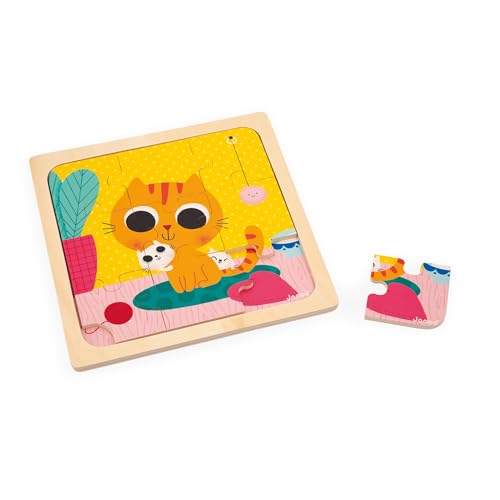JuratoysJanod Janod Peanut die Katze | Holzpuzzle Erdnusskatzenpuzzle aus Holz #J07111 JuratoysJanod Janod Peanut die Katze | Holzpuzzle Erdnusskatzenpuzzle aus Holz #J07111 von JuratoysJanod