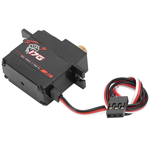 Juroupi Digitales Servo, Metal Gear-Servo für RC-Auto für das Update und Reparieren von Intelligenten Robotern mit Festem Flügel-Flugzeug 1/18 Hochgeschwindigkeitsauto Juroupi Digitales Servo, Metal Gear-Servo für RC-Auto für das Update und Reparieren von Intelligenten Robotern mit Festem Flügel-Flugzeug 1/18 Hochgeschwindigkeitsauto von Juroupi