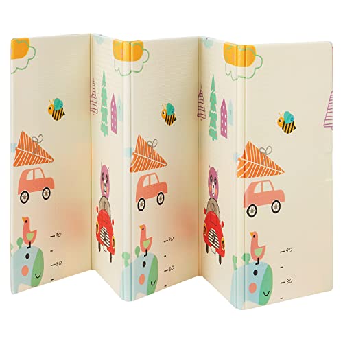 Juskys Kinder Spielmatte Lina 180x200 cm Tiere - XXL Matte für Babys - Schaumstoff Spielteppich faltbar, Soft & wendbar - Boden - Krabbelmatte Weiß Juskys Kinder Spielmatte Lina 180x200 cm Tiere - XXL Matte für Babys - Schaumstoff Spielteppich faltbar, Soft & wendbar - Boden - Krabbelmatte Weiß von Juskys