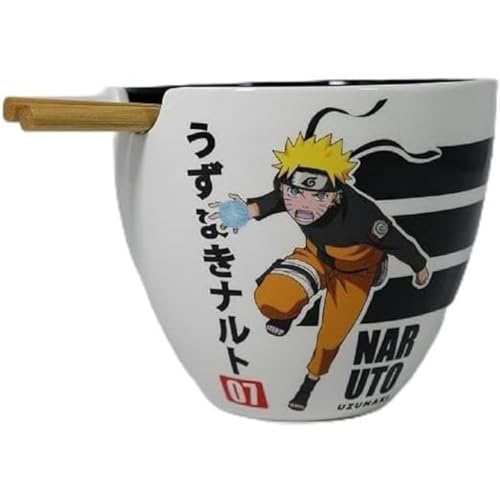 Just Funky Ramenschale mit Naruto Rashgan Chin 470 ml von Just Funky