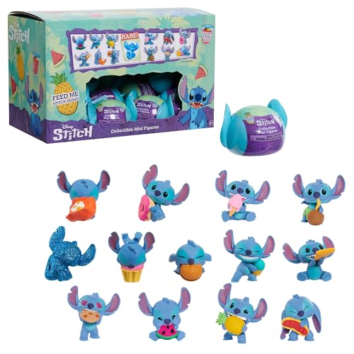 Disney Stitch Feed Me-Serie, Kapsel mit Mini-Figuren, 5 cm große Sammelfiguren, Kinderspielzeug ab 3 Jahren von Just Play, 6.35 von Just Play